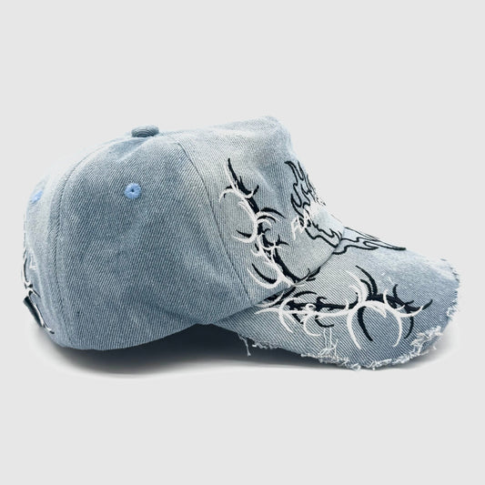 FXH//ICON CAP (SUN FADED DENIM)