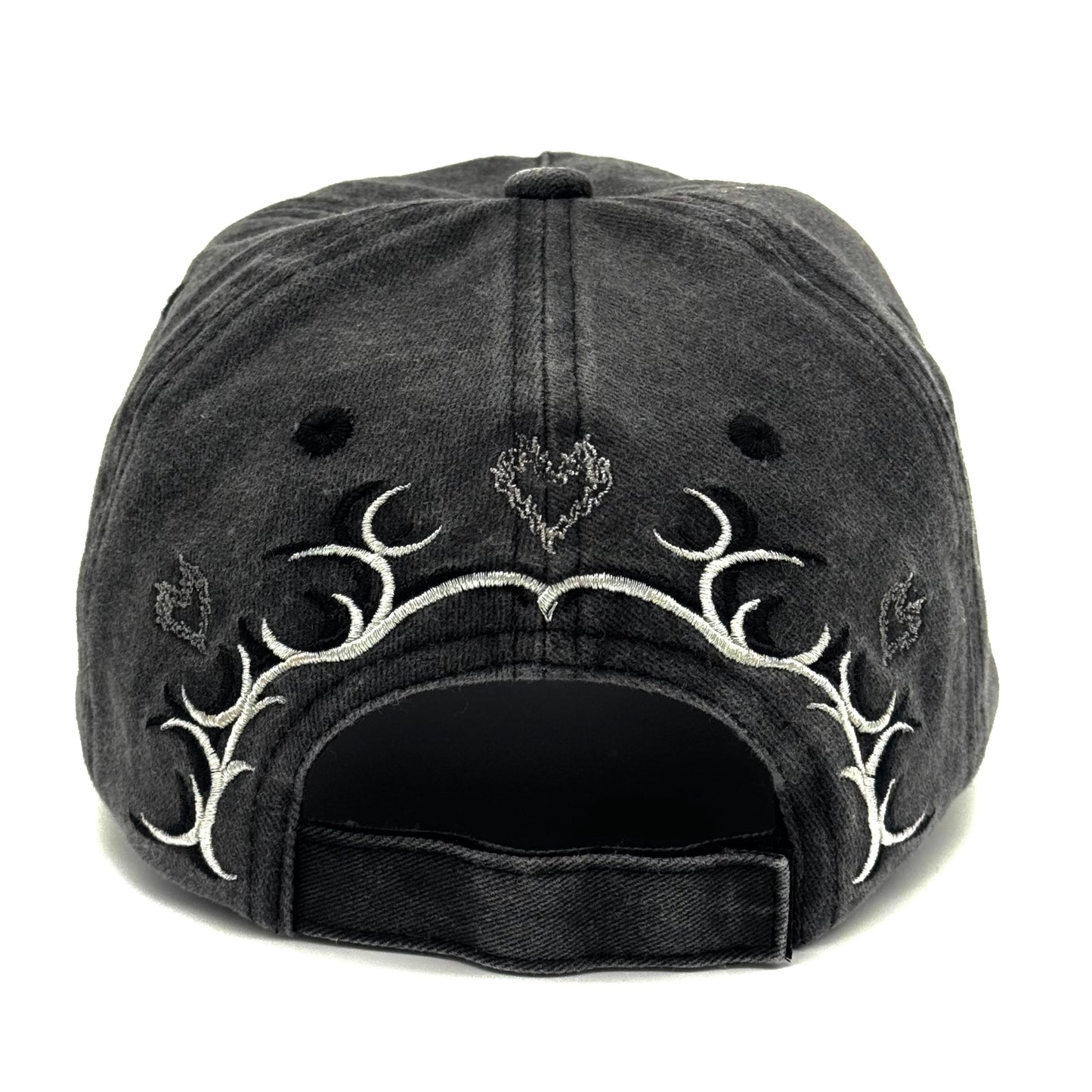 FXH//ICON CAP (FADED BLACK WASH)