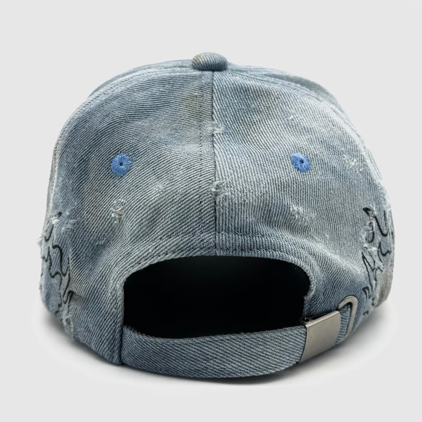 FLMXHRT CAP (SUN-FADED DENIM)